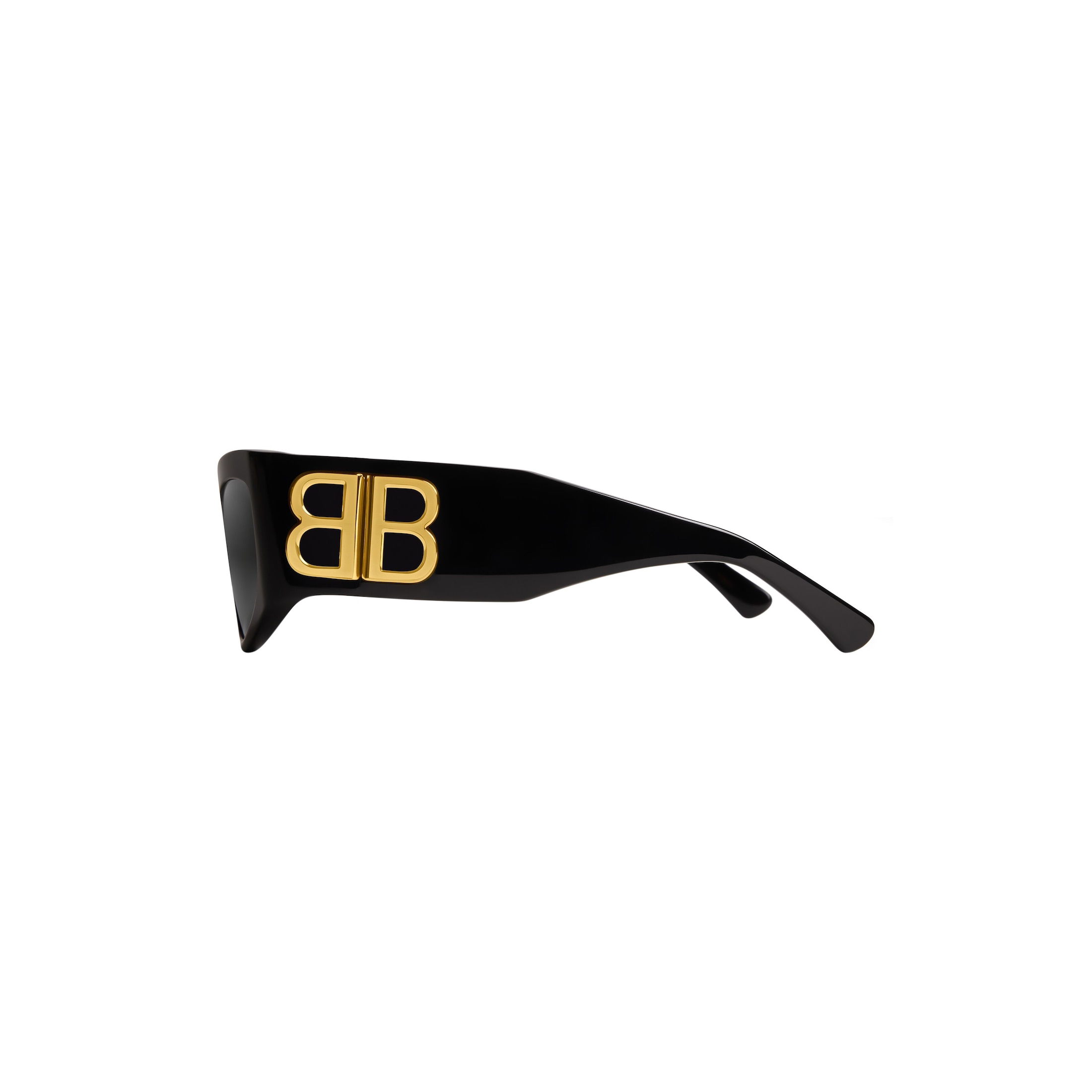 Women’s Bossy Cat Sunglasses in Black - Image 3